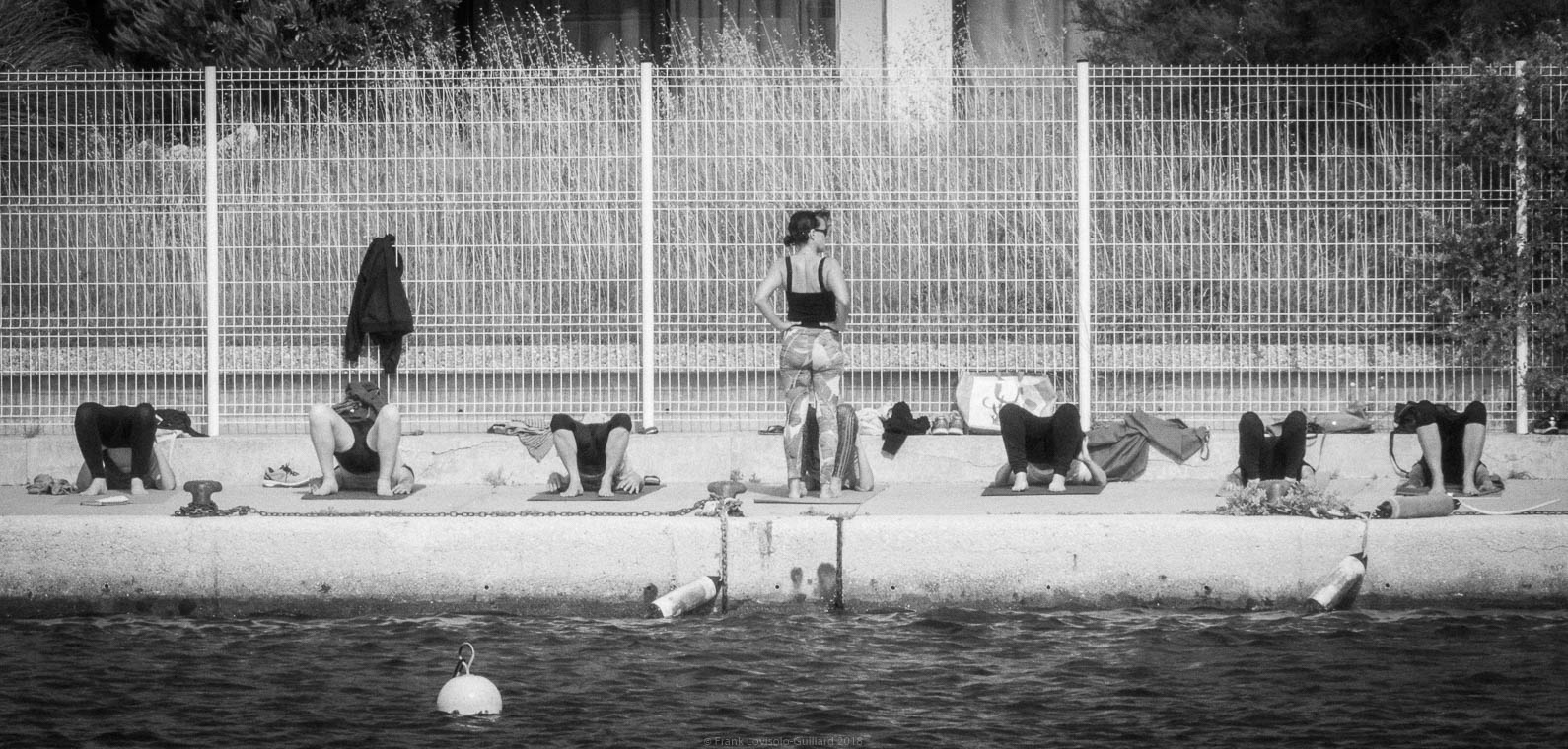 Toulon vers l'Ecole de Voile