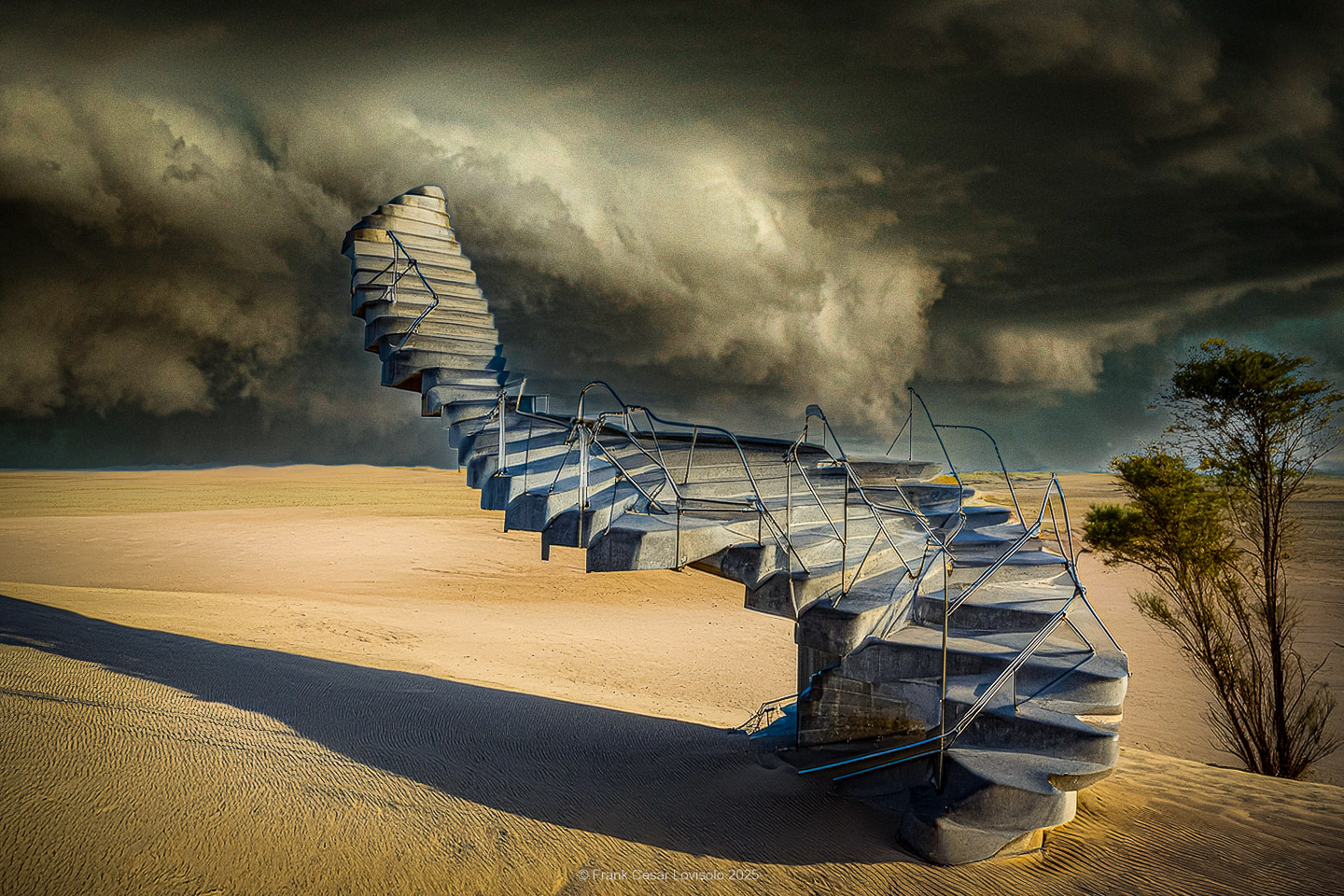 Stairway to nowhere