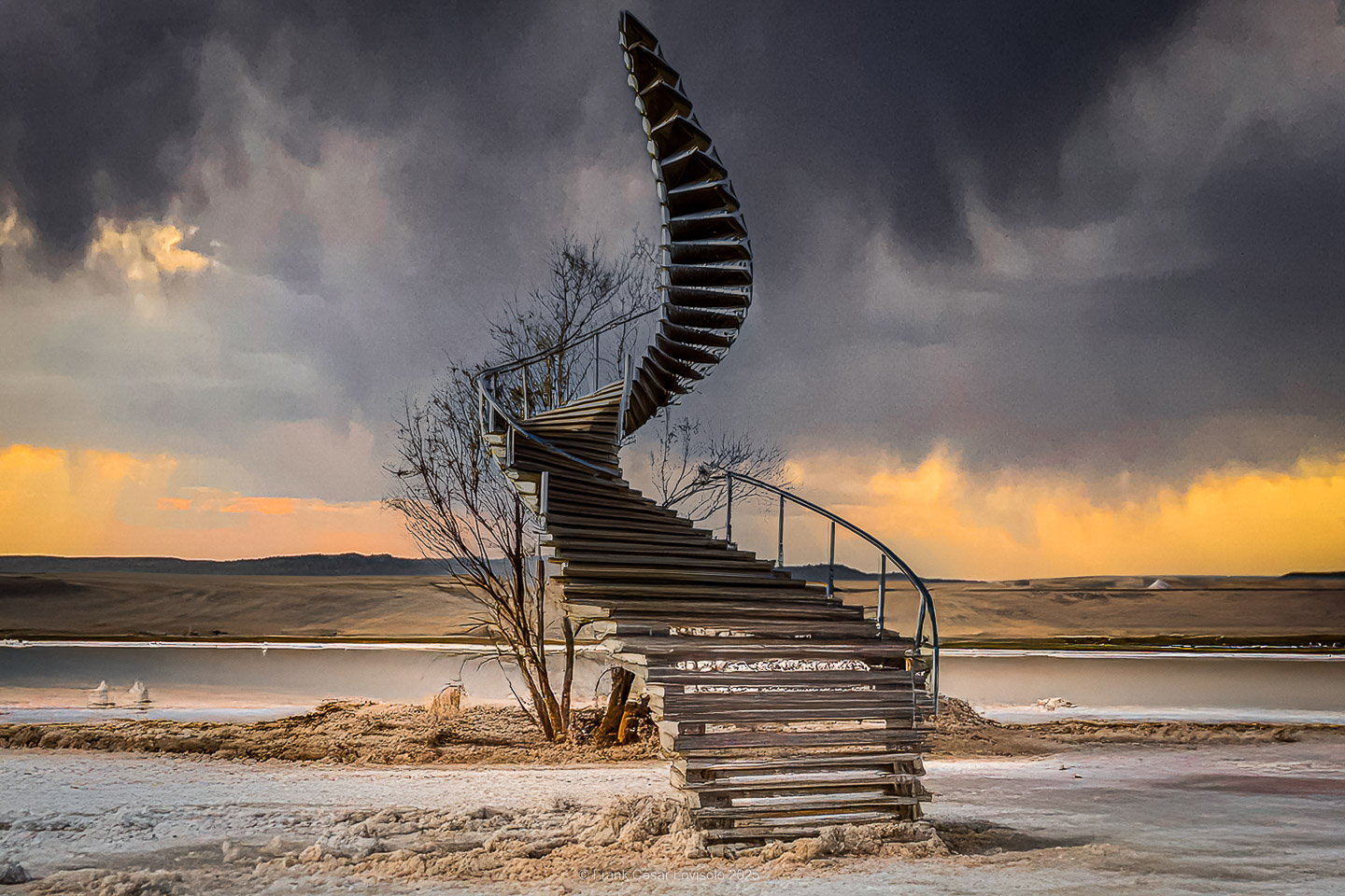 A stairway, but not for Heaven