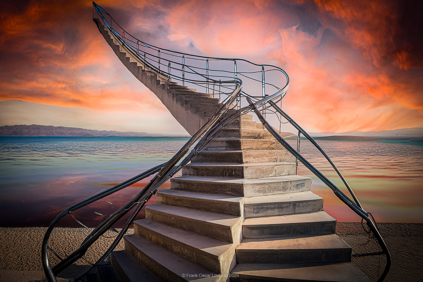 Stairway to heaven, unfortunately too short.
