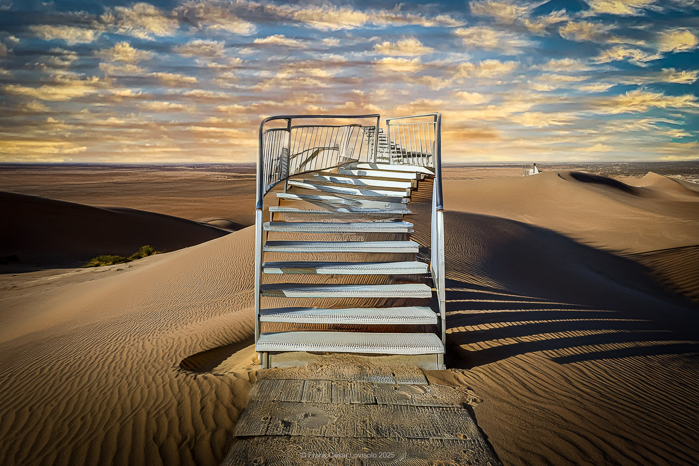 You can, possibly, walk on it...