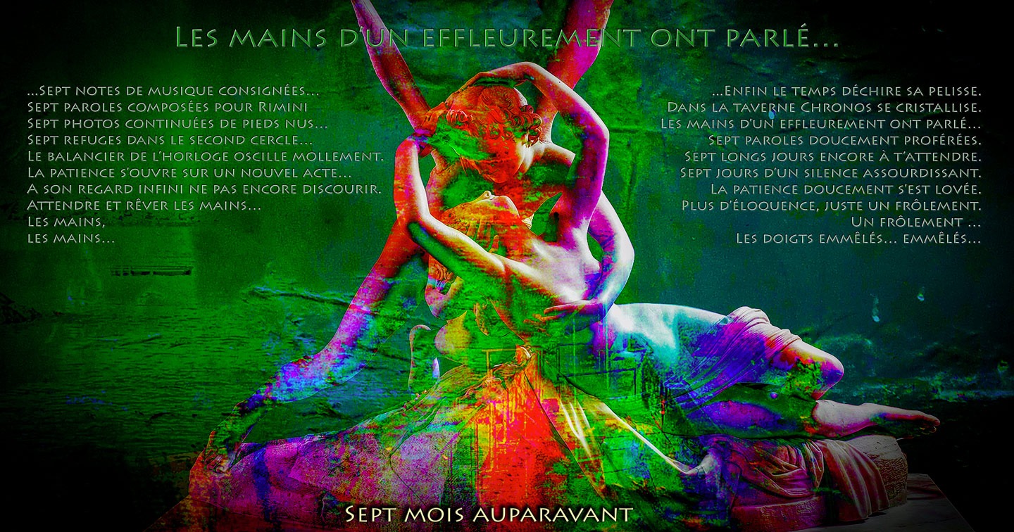 Sept - Loves and breakups - Frank César LOVISOLO - Dans les mots de la famille dits dérivés de sept, proches de l'étymon (comme « septième ») donc perçus comme anciens ou vulgaires, le – p – reste muet et inaudible. En revanche, dans d'autres mots de la même famille (comme « septembre » ou « septennat ») dérivés de la même racine septem, le – p – est articulé et audible dans la prononciation francophone (mais pas belge) car en général, l'une des conséquences de la réintroduction de graphies étymologiques est que des consonnes non prononcées le deviennent, sous l’influence de l’écrit, raison à laquelle peut s'ajouter celle de leur origine savante ou celle de leur construction tardive (comme « septuagénaire »)
