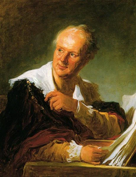 Jean-Honoré Fragonard : Denis Diderot (1713-1784 CE)