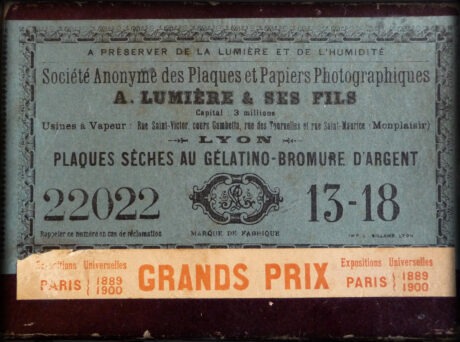 A. Lumière & Fils - Plaque sèche au Gélatino-Bromure d'Argent