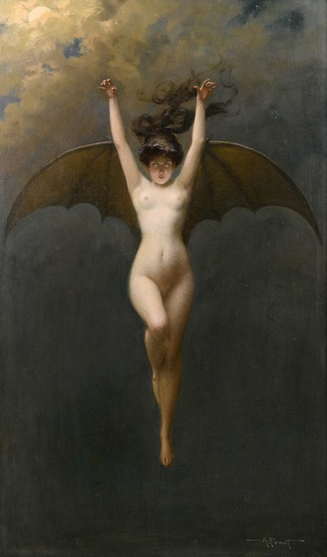 Albert Joseph Pénot - La Femme Chauve-Souris (1890)