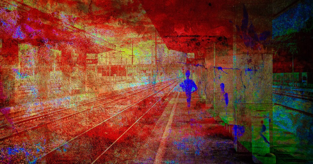 Paysage métempirique à la Gare de Milazzo