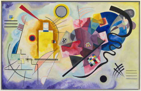 Vassily Kandinsky -  Jaune – rouge – bleu (1925)