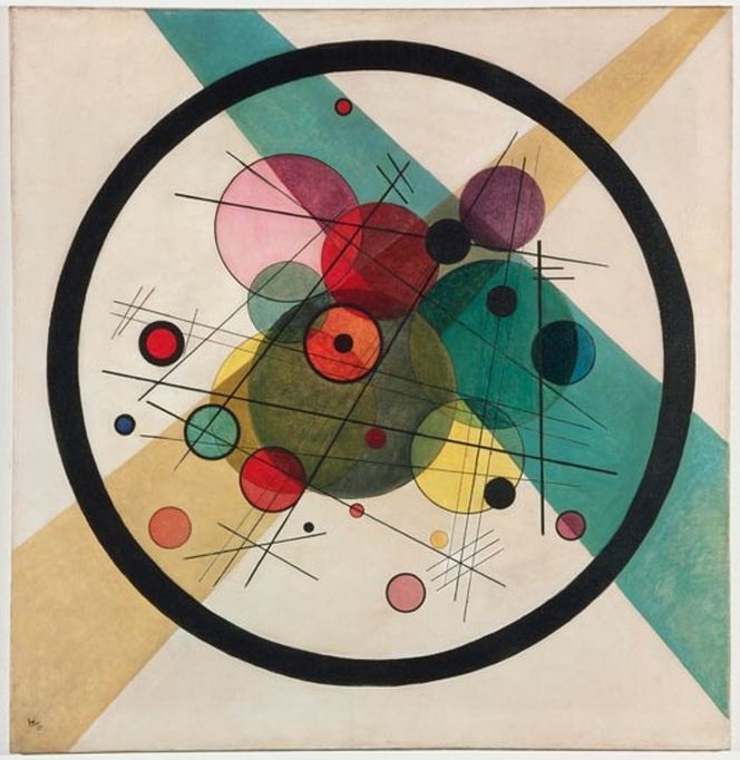 Vassily Kandinsky -  Cercles encerclés (1923)