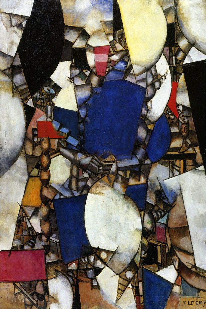 Fernand Léger - La Femme en Bleu 1912.