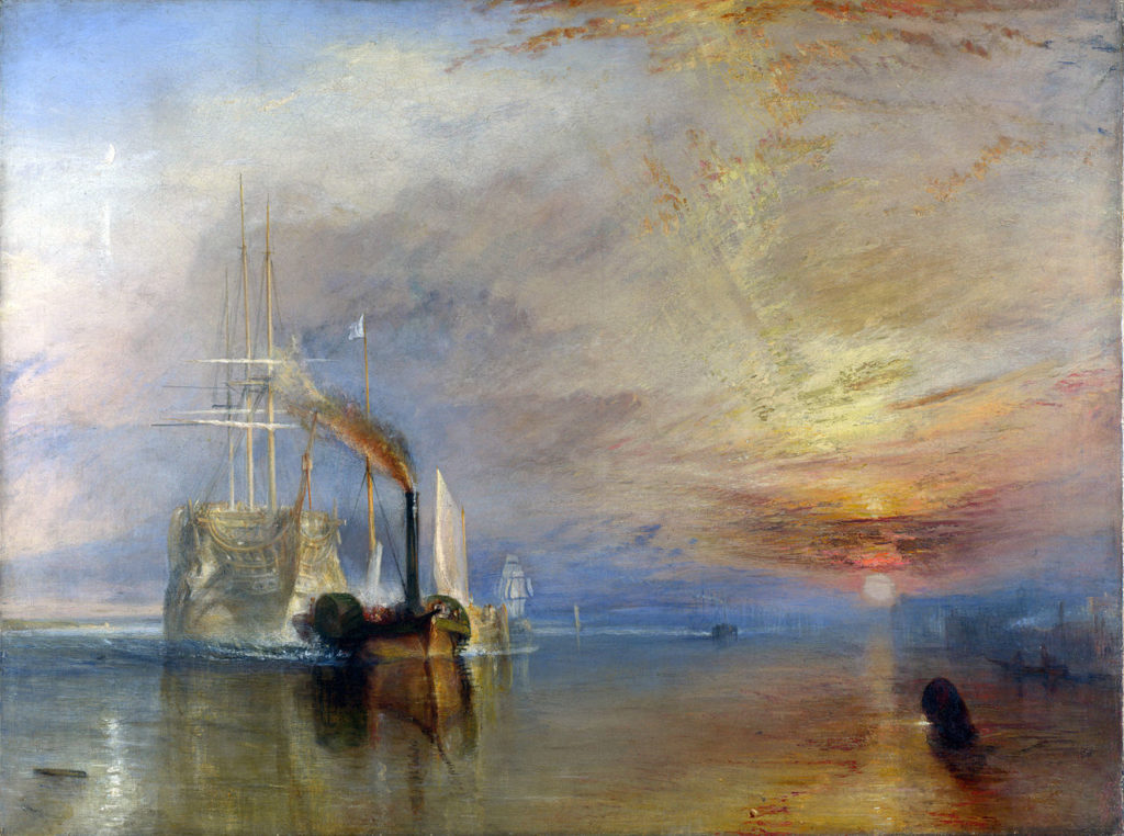1280px Turner J. M. W. The Fighting Temeraire tugged to her last Berth to be broken