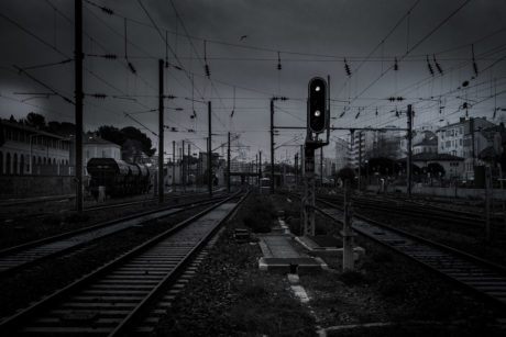 Photos gare de Toulon - Photo numérique -  superposition photography - Gare de Toulon 