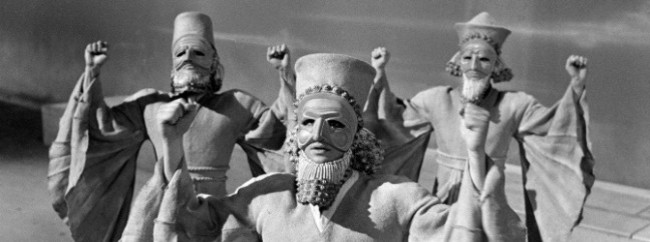 Les Perses d'Eschyle, un téléfilm de Jean Prat,1961