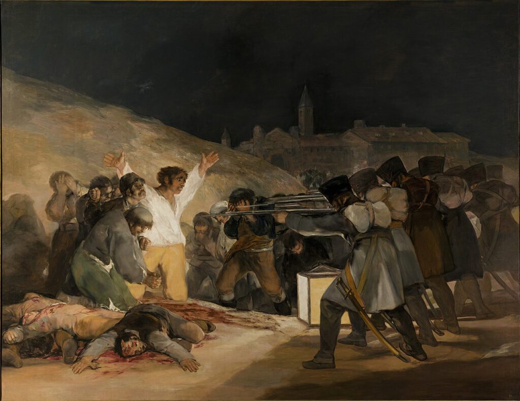 Goya - Dos de Mayo (1814).