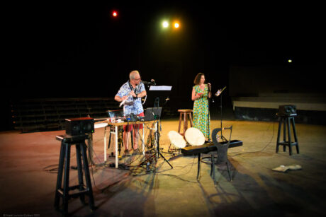 Katerina Apostolopoulou et Christophe Rosenberg - art multimédia, musique contemporaine, art numérique