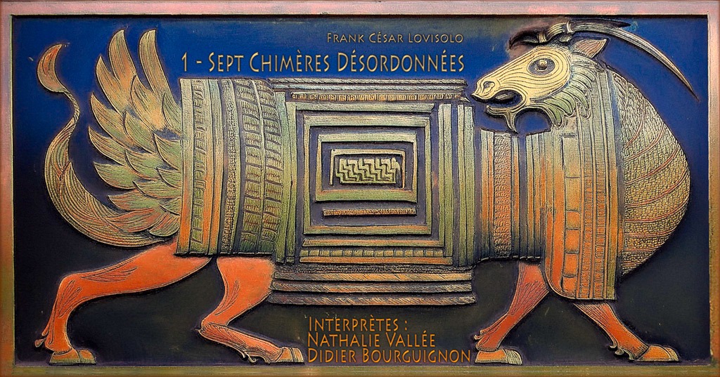 Chimères,Gérard de Nerval,Nathalie Vallée,didier bourguignon,Filles du Feu - Les Chimères de Gérard de Nerval Musiquées - Frank César LOVISOLO - Gérard de Nerval Chimères, musiquées et dites par Nathalie Vallée et Didier Bourguignon. L'ordre, n'a pas été méticuleusement respecté...