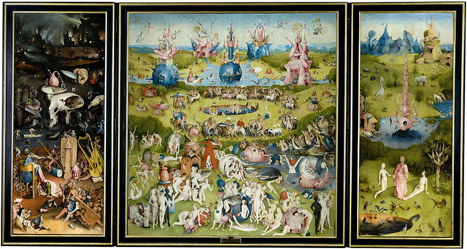Le Jardin des délices (1503-1504), musée du Prado, (Madrid). Jérôme Bosch