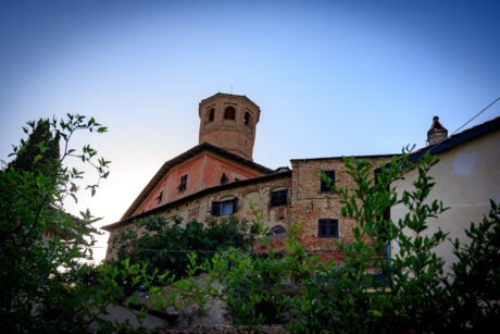Village de Calamandrana en Piémont 