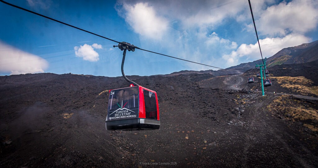 Etna Téléphérique - 2021 Photo Frank César Lovisolo