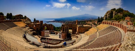 Taormine : théâtre antique