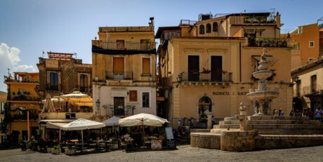 Taormine : vue de la ville